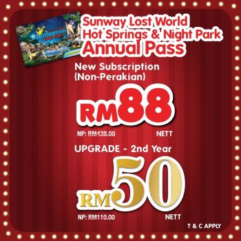 Sunway-Lagoon-Sunway-Lost-World-of-Tambun-Deals-1-350x350 - Promotions & Freebies Sports,Leisure & Travel Theme Parks Travel Packages 