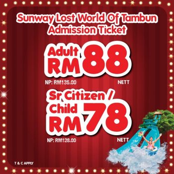 Sunway-Lagoon-Sunway-Lost-World-of-Tambun-Deals-3-350x350 - Promotions & Freebies Sports,Leisure & Travel Theme Parks Travel Packages 