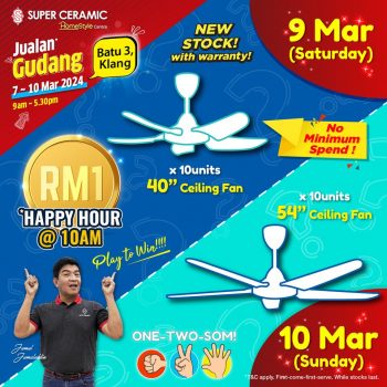 Super-Ceramic-Warehouse-Sale-3-350x350 - Building Materials Electronics & Computers Flooring Home & Garden & Tools Home Appliances Selangor Warehouse Sale & Clearance in Malaysia 