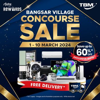TBM-Concourse-Sale-at-Bangsar-Village-350x350 - Electronics & Computers Home Appliances Kuala Lumpur Selangor Warehouse Sale & Clearance in Malaysia 