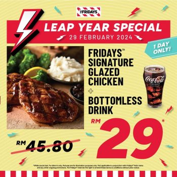 TGI-Fridays-Leap-Year-Special-350x350 - Food , Restaurant & Pub Johor Kedah Kelantan Kuala Lumpur Melaka Negeri Sembilan Pahang Penang Perak Perlis Promotions & Freebies Putrajaya Sabah Sarawak Selangor Terengganu 