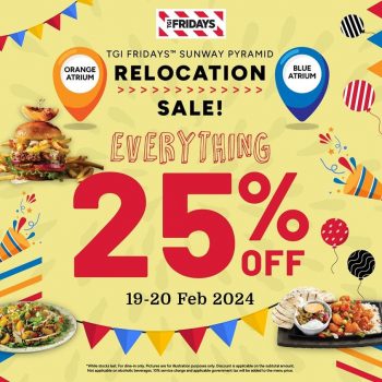 TGI-Fridays-Relocation-Sale-350x350 - Food , Restaurant & Pub Malaysia Sales Selangor 