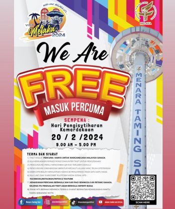 Taming-Sari-Tower-Free-Masuk-Percuma-350x419 - Melaka Promotions & Freebies Sports,Leisure & Travel 