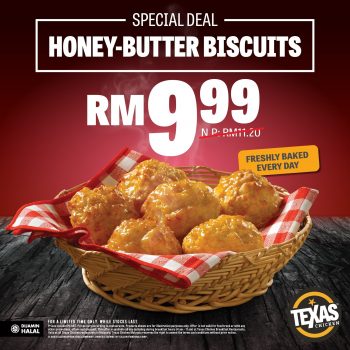 Texas-Chicken-Irresistible-Honey-Butter-Biscuit-Deal-350x350 - Food , Restaurant & Pub Johor Kedah Kelantan Kuala Lumpur Melaka Negeri Sembilan Pahang Penang Perak Perlis Promotions & Freebies Putrajaya Sabah Sarawak Selangor Terengganu 