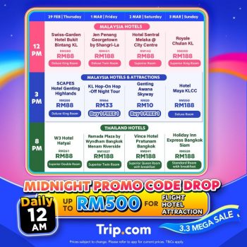 Trip.com-3.3-Mega-Sale-350x350 - Johor Kedah Kelantan Kuala Lumpur Malaysia Sales Melaka Negeri Sembilan Pahang Penang Perak Perlis Putrajaya Sabah Sarawak Selangor Sports,Leisure & Travel Terengganu Travel Packages 