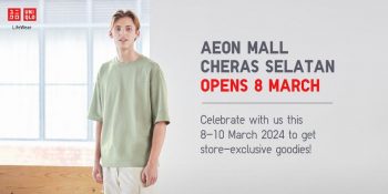 UNIQLO-Opening-Deal-at-AEON-Mall-Cheras-Selatan-350x175 - Apparels Fashion Accessories Fashion Lifestyle & Department Store Promotions & Freebies Selangor 