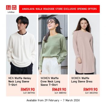 UNIQLO-Opening-Promo-at-Amanjaya-Walk-3-350x350 - Fashion Lifestyle & Department Store Kedah Promotions & Freebies 