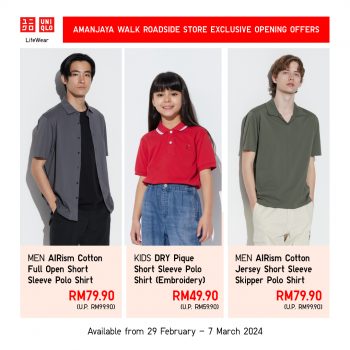UNIQLO-Opening-Promo-at-Amanjaya-Walk-9-350x350 - Fashion Lifestyle & Department Store Kedah Promotions & Freebies 