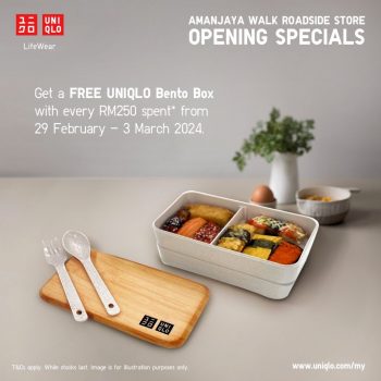 UNIQLO-Opening-Special-at-Amanjaya-Walk-Roadside-Store-1-350x350 - Apparels Fashion Accessories Fashion Lifestyle & Department Store Kedah Promotions & Freebies 