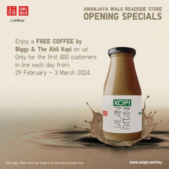 UNIQLO-Opening-Special-at-Amanjaya-Walk-Roadside-Store-2-350x350 - Apparels Fashion Accessories Fashion Lifestyle & Department Store Kedah Promotions & Freebies 