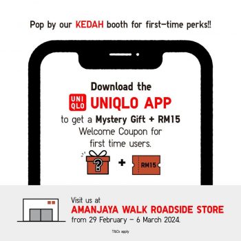 UNIQLO-Opening-Special-at-Amanjaya-Walk-Roadside-Store-3-350x350 - Apparels Fashion Accessories Fashion Lifestyle & Department Store Kedah Promotions & Freebies 