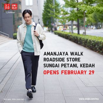 UNIQLO-Opening-Special-at-Amanjaya-Walk-Roadside-Store-350x350 - Apparels Fashion Accessories Fashion Lifestyle & Department Store Kedah Promotions & Freebies 