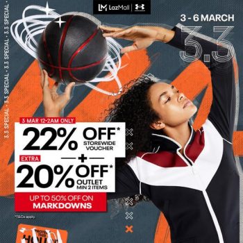 Under-Amour-Lazada-3.3-Sale-350x350 - Apparels Fashion Accessories Fashion Lifestyle & Department Store Footwear Johor Kedah Kelantan Kuala Lumpur Malaysia Sales Melaka Negeri Sembilan Online Store Pahang Penang Perak Perlis Putrajaya Sabah Sarawak Selangor Terengganu 