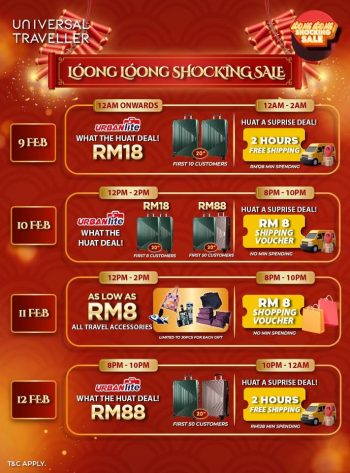 Universal-Traveller-UT-Loong-Year-Shocking-Sale-350x473 - Johor Kedah Kelantan Kuala Lumpur Luggage Malaysia Sales Melaka Negeri Sembilan Online Store Pahang Penang Perak Perlis Putrajaya Sabah Sarawak Selangor Sports,Leisure & Travel Terengganu 