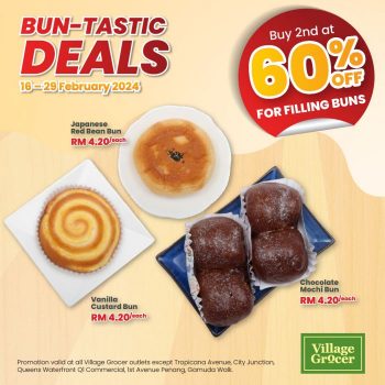 Village-Grocer-Bun-Tastic-Deals-350x350 - Johor Kedah Kelantan Kuala Lumpur Melaka Negeri Sembilan Pahang Penang Perak Perlis Promotions & Freebies Putrajaya Sabah Sarawak Selangor Supermarket & Hypermarket Terengganu 