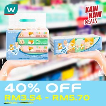 Watsons-Brand-Products-40-OFF-Promotion-2-350x350 - Beauty & Health Cosmetics Health Supplements Johor Kedah Kelantan Kuala Lumpur Melaka Negeri Sembilan Pahang Penang Perak Perlis Personal Care Promotions & Freebies Putrajaya Sabah Sarawak Selangor Skincare Terengganu 