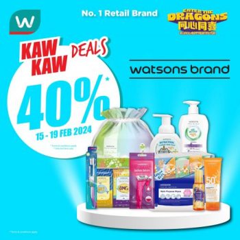 Watsons-Brand-Products-40-OFF-Promotion-350x350 - Beauty & Health Cosmetics Health Supplements Johor Kedah Kelantan Kuala Lumpur Melaka Negeri Sembilan Pahang Penang Perak Perlis Personal Care Promotions & Freebies Putrajaya Sabah Sarawak Selangor Skincare Terengganu 