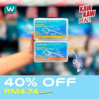 Watsons-Brand-Products-40-OFF-Promotion-4-350x350 - Beauty & Health Cosmetics Health Supplements Johor Kedah Kelantan Kuala Lumpur Melaka Negeri Sembilan Pahang Penang Perak Perlis Personal Care Promotions & Freebies Putrajaya Sabah Sarawak Selangor Skincare Terengganu 