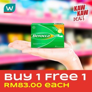 Watsons-Kaw-Kaw-Buy-1-Free-1-Deals-13-350x350 - Beauty & Health Cosmetics Health Supplements Johor Kedah Kelantan Kuala Lumpur Melaka Negeri Sembilan Pahang Penang Perak Perlis Personal Care Promotions & Freebies Putrajaya Sabah Sarawak Selangor Terengganu 