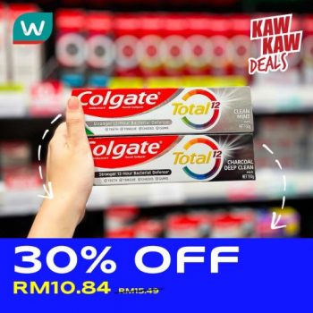Watsons-Toothpaste-30-off-Promotion-1-350x350 - Beauty & Health Health Supplements Johor Kedah Kelantan Kuala Lumpur Melaka Negeri Sembilan Pahang Penang Perak Perlis Personal Care Promotions & Freebies Putrajaya Sabah Sarawak Selangor Terengganu 