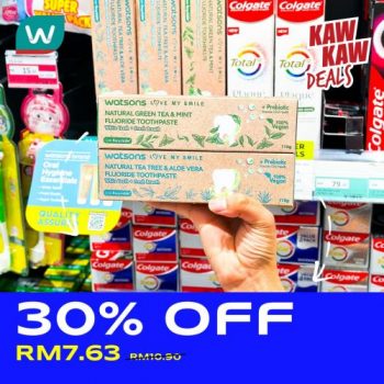 Watsons-Toothpaste-30-off-Promotion-10-350x350 - Beauty & Health Health Supplements Johor Kedah Kelantan Kuala Lumpur Melaka Negeri Sembilan Pahang Penang Perak Perlis Personal Care Promotions & Freebies Putrajaya Sabah Sarawak Selangor Terengganu 