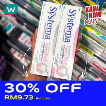 Watsons-Toothpaste-30-off-Promotion-9-350x350 - Beauty & Health Health Supplements Johor Kedah Kelantan Kuala Lumpur Melaka Negeri Sembilan Pahang Penang Perak Perlis Personal Care Promotions & Freebies Putrajaya Sabah Sarawak Selangor Terengganu 