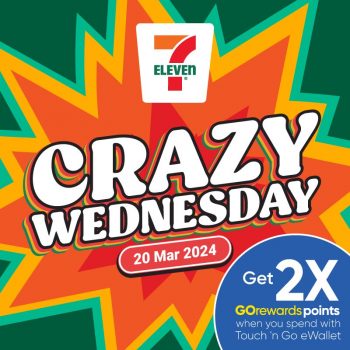 7-Eleven-Crazy-Wednesday-Special-1-350x350 - Johor Kedah Kelantan Kuala Lumpur Melaka Negeri Sembilan Pahang Penang Perak Perlis Promotions & Freebies Putrajaya Sabah Sarawak Selangor Supermarket & Hypermarket Terengganu 