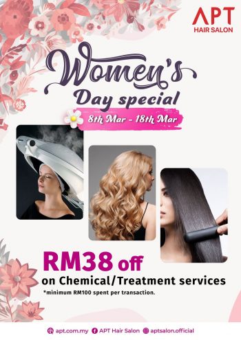 APT-Hair-Salon-Womens-Day-Special-350x495 - Beauty & Health Hair Care Johor Kedah Kelantan Kuala Lumpur Melaka Negeri Sembilan Online Store Pahang Penang Perak Perlis Promotions & Freebies Putrajaya Sabah Sarawak Selangor Terengganu 
