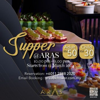 ARAS-Restaurant-KL-Tower-Supper-Deal-350x350 - Food , Restaurant & Pub Kuala Lumpur Promotions & Freebies Sales Happening Now In Malaysia Selangor 