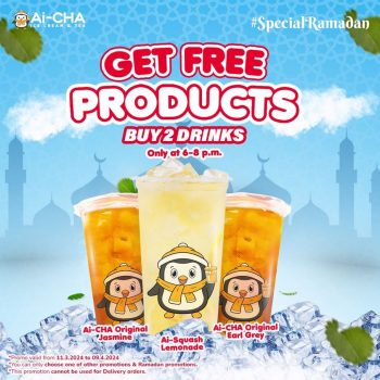 Ai-CHA-Ramadan-Promo-350x350 - Beverages Food , Restaurant & Pub Johor Kedah Kelantan Kuala Lumpur Melaka Negeri Sembilan Pahang Penang Perak Perlis Promotions & Freebies Putrajaya Sabah Sarawak Selangor Terengganu 