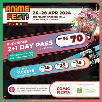 Anime-Fest-at-Tropicana-Gardens-Mall-350x350 - Events & Fairs Kuala Lumpur Movie & Music & Games Sales Happening Now In Malaysia Selangor 