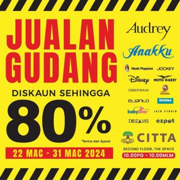Audrey-Biggest-Sale-Event-at-Citta-Mall-350x350 - Fashion Accessories Fashion Lifestyle & Department Store Lingerie Selangor Underwear Warehouse Sale & Clearance in Malaysia 