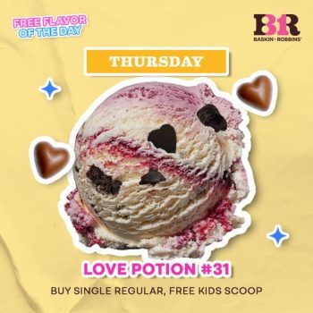 Baskin-Robbins-Free-Love-Potion-31-350x350 - Food , Restaurant & Pub Ice Cream Johor Kedah Kelantan Kuala Lumpur Melaka Negeri Sembilan Pahang Penang Perak Perlis Promotions & Freebies Putrajaya Sabah Sales Happening Now In Malaysia Sarawak Selangor Terengganu 