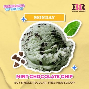 Baskin-Robbins-Free-Mint-Chocolate-Chip-Promo-350x350 - Food , Restaurant & Pub Ice Cream Johor Kedah Kelantan Kuala Lumpur Melaka Negeri Sembilan Pahang Penang Perak Perlis Promotions & Freebies Putrajaya Sabah Sales Happening Now In Malaysia Sarawak Selangor Terengganu 