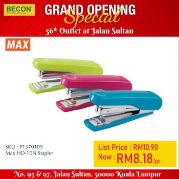 Becon-Stationery-Grand-Opening-Special-at-Jalan-Sultan-3-350x350 - Books & Magazines Kuala Lumpur Promotions & Freebies Selangor Stationery 