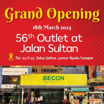 Becon-Stationery-Grand-Opening-Special-at-Jalan-Sultan-350x350 - Books & Magazines Kuala Lumpur Promotions & Freebies Selangor Stationery 