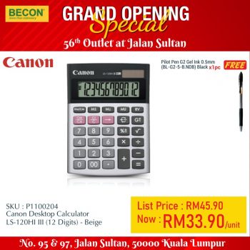Becon-Stationery-Grand-Opening-Special-at-Jalan-Sultan-9-350x350 - Books & Magazines Kuala Lumpur Promotions & Freebies Selangor Stationery 