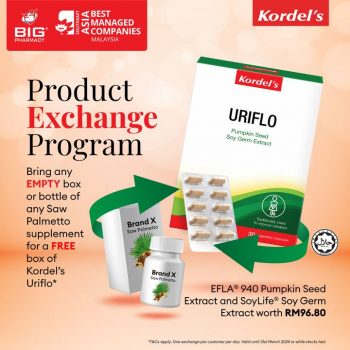 Big-Pharmacy-Free-Kordels-Bio-Cran-30s-or-Uriflo-30s-Giveaways-1-350x350 - Beauty & Health Health Supplements Johor Kedah Kelantan Kuala Lumpur Melaka Negeri Sembilan Pahang Penang Perak Perlis Personal Care Promotions & Freebies Putrajaya Sabah Sarawak Selangor Terengganu 