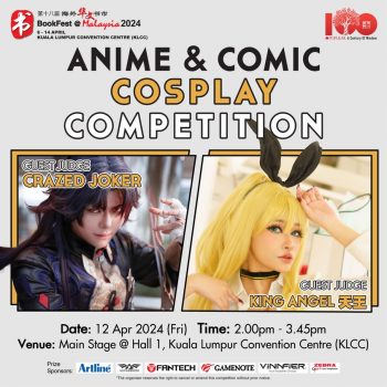 BookFest-Anime-Comic-Cosplay-Competition-1-350x350 - Books & Magazines Events & Fairs Kuala Lumpur Selangor Stationery 
