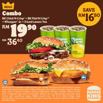 Burger-King-Coupon-Promo-1-350x350 - Burger Food , Restaurant & Pub Johor Kedah Kelantan Kuala Lumpur Melaka Negeri Sembilan Pahang Penang Perak Perlis Promotions & Freebies Putrajaya Sabah Sales Happening Now In Malaysia Sarawak Selangor Terengganu 