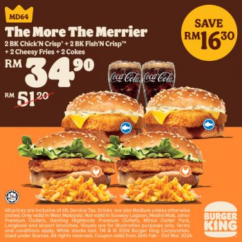 Burger-King-Coupon-Promo-4-350x350 - Burger Food , Restaurant & Pub Johor Kedah Kelantan Kuala Lumpur Melaka Negeri Sembilan Pahang Penang Perak Perlis Promotions & Freebies Putrajaya Sabah Sales Happening Now In Malaysia Sarawak Selangor Terengganu 