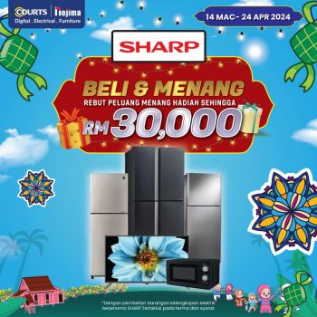 COURTS-SHARP-Contest-350x350 - Electronics & Computers Events & Fairs Home Appliances Johor Kedah Kelantan Kitchen Appliances Kuala Lumpur Melaka Negeri Sembilan Online Store Pahang Penang Perak Perlis Putrajaya Sabah Sarawak Selangor Terengganu 