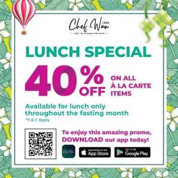 Cafe-Chef-Wan-Lunch-Special-350x350 - Food , Restaurant & Pub Kuala Lumpur Promotions & Freebies Sales Happening Now In Malaysia Selangor 
