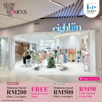 Celebrate-Womens-day-this-Week-at-LaLaport-BBCC-4-350x350 - Kuala Lumpur Selangor Shopping Malls 