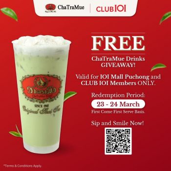 Chatramue-Free-Drinks-Giveaway-350x350 - Beverages Events & Fairs Food , Restaurant & Pub Selangor 