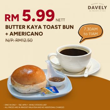 Davely-Bakery-Cafe-Rebranding-Breakfast-Promotion-2-350x350 - Food , Restaurant & Pub Promotions & Freebies Selangor 