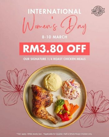 Daves-Deli-International-Womens-Day-Special-350x438 - Food , Restaurant & Pub Johor Kedah Kelantan Kuala Lumpur Melaka Negeri Sembilan Pahang Penang Perak Perlis Promotions & Freebies Putrajaya Sabah Sarawak Selangor Terengganu 