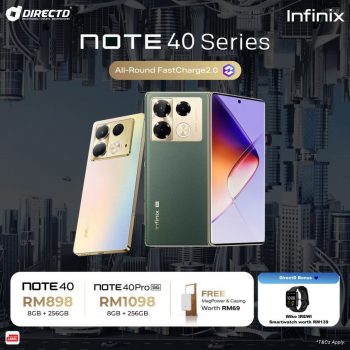 DirectD-Infinix-Note-40-Series-Promo-350x350 - Electronics & Computers IT Gadgets Accessories Johor Kedah Kelantan Kuala Lumpur Melaka Mobile Phone Negeri Sembilan Pahang Penang Perak Perlis Promotions & Freebies Putrajaya Sabah Sales Happening Now In Malaysia Sarawak Selangor Terengganu 