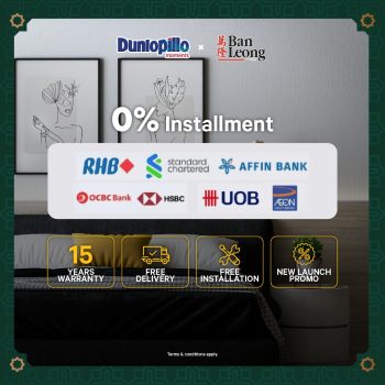 Dunlopillo-Raya-Mega-Sale-6-350x350 - Beddings Home & Garden & Tools Mattress Penang Warehouse Sale & Clearance in Malaysia 
