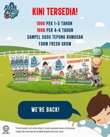 Farm-Fresh-Milk-Free-Sample-350x438 - Beverages Food , Restaurant & Pub Johor Kedah Kelantan Kuala Lumpur Melaka Negeri Sembilan Online Store Pahang Penang Perak Perlis Promotions & Freebies Putrajaya Sabah Sales Happening Now In Malaysia Sarawak Selangor Terengganu 